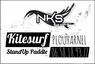 kite surf et stand up paddle plouharnel 