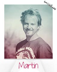 Martin Laudet de l'école de kitesurf NKS