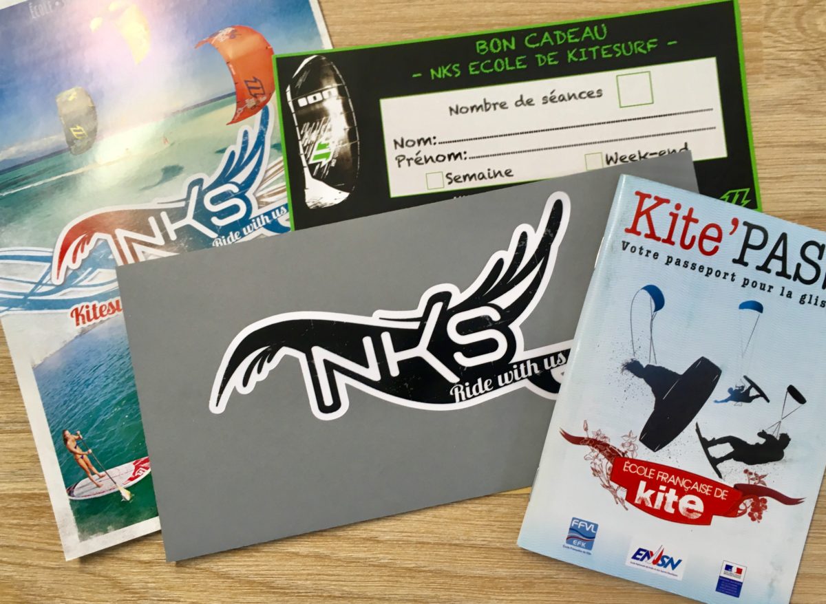 Bon cadeau stage kitesurf