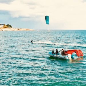 cours pleine eau kitesurf quiberon