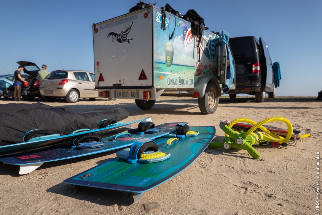 cours pleine eau kitesurf carnac