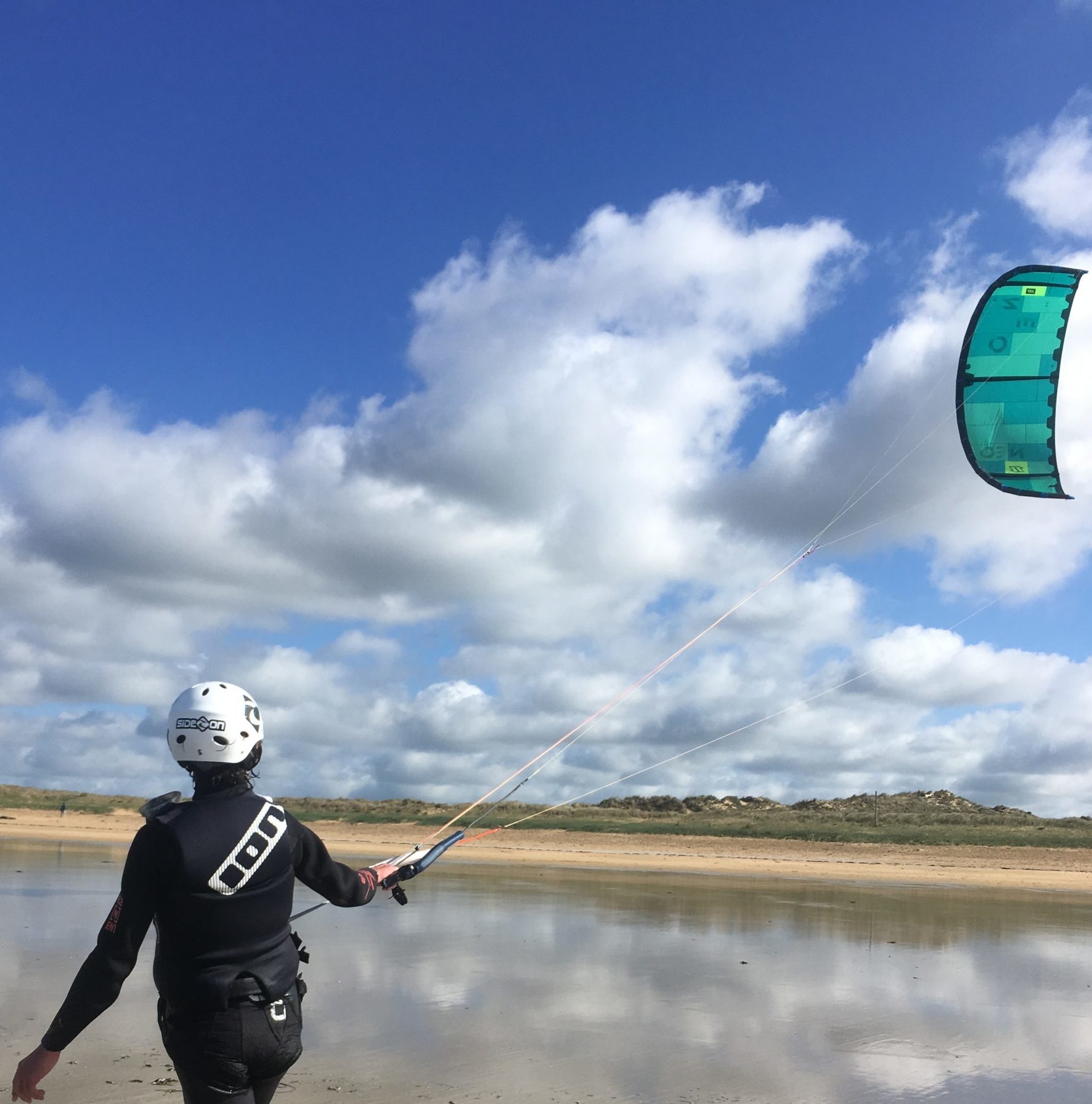 pilotage aile de kitesurf