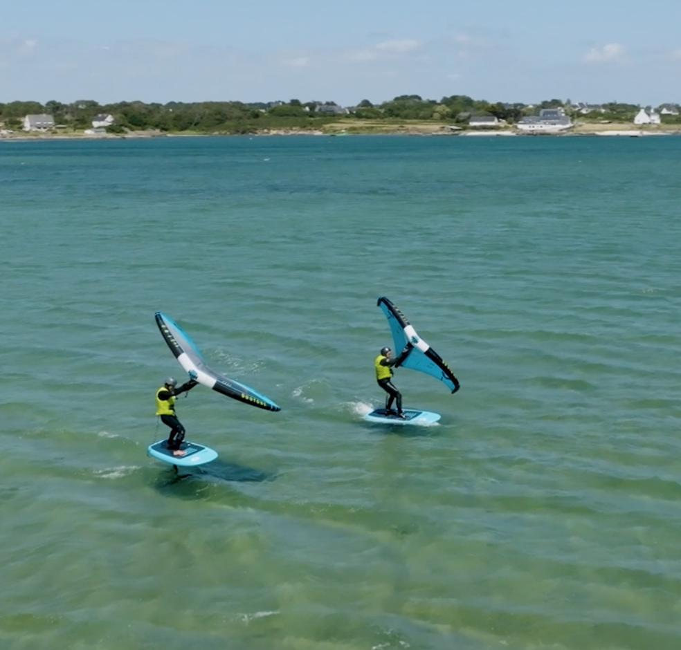 wingfoil baie de quiberon