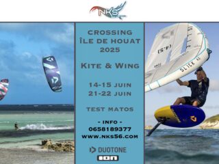 Crossing vers l'île de Houat en Juin