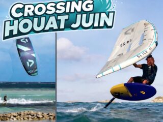 Crossing vers l'île de Houat en Juin