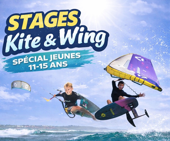 stage jeune kite & wing bretagne - quiberon - carnac